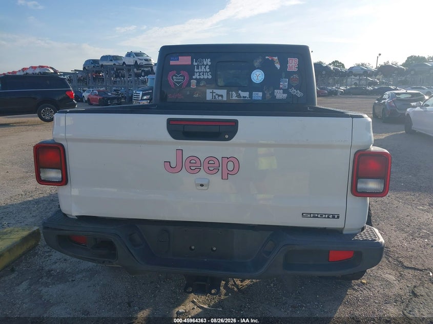 JEEP GLADIATOR 2020 VIN 1C6JJTAG2LL175567