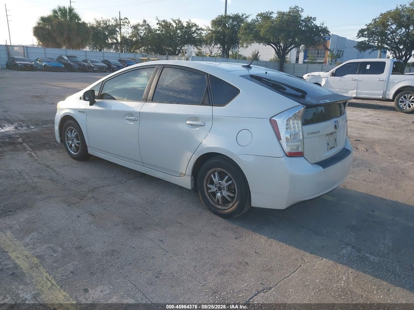2011 TOYOTA PRIUS HATCHBACK 1.8L I-4 DOHC, VVT, REGULAR , 98HP