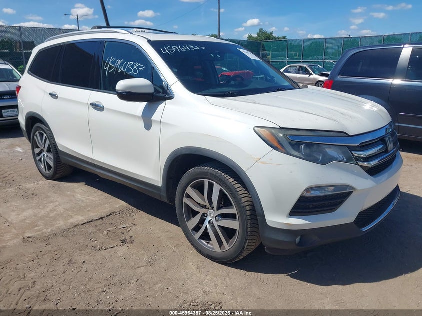 Vin: 5fnyf6h01gb014980, lot: 46463606, honda pilot elite 2016 img_1