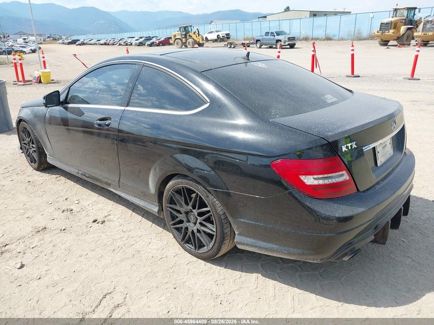 Vin: wddgj4hb3dg004698, lot: 46463627, mercedes-benz c 250 20133