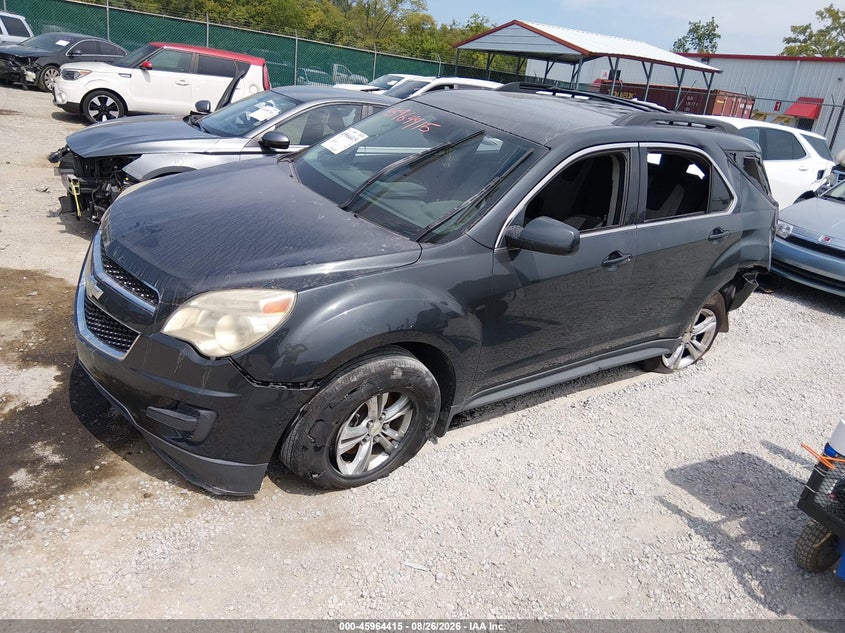 2012 Chevrolet Equinox, Rear, IAAI, VIN 2GNALDEK6C1336684 — photo 2