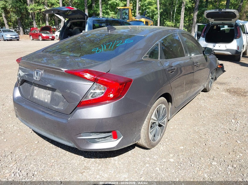 Vin: 2hgfc1f3xjh643981, lot: 46463635, honda civic ex-t 20184