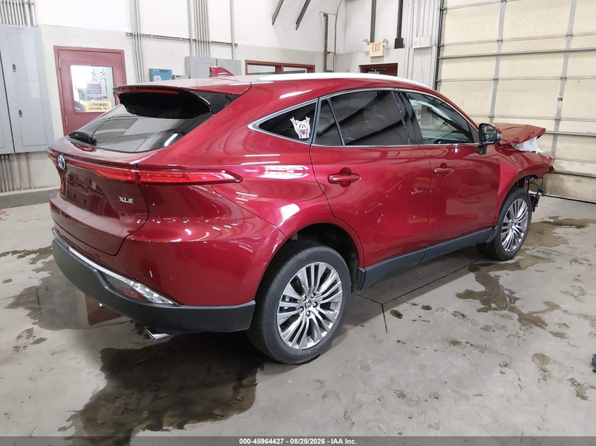 Vin: jteaaaah3pj134254, lot: 46463645, toyota venza xle 20234