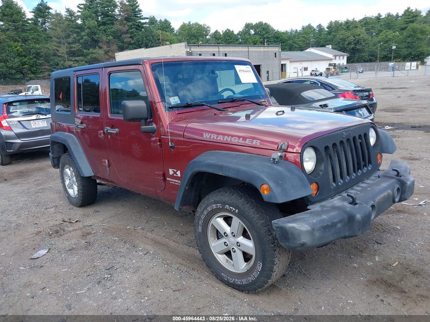 2008 JEEP WRANGLER auction photo 1