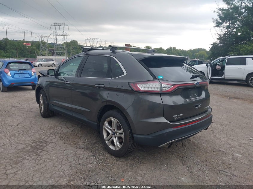 2015 FORD EDGE SPORT UTILITY VEHICLE 2.0L I-4 DI, DOHC, VVT, TURBO, PREMIUM , 245HP