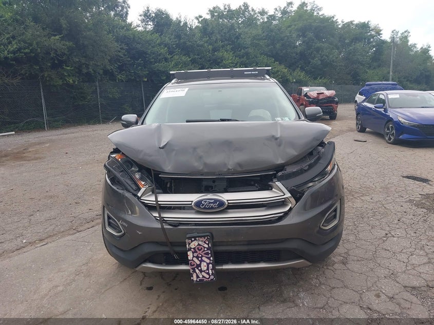 2015 FORD EDGE SPORT UTILITY VEHICLE 2.0L I-4 DI, DOHC, VVT, TURBO, PREMIUM , 245HP