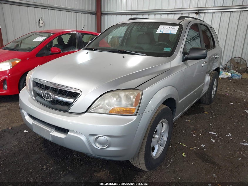 2009 Kia Sorento, Left Side, IAAI, VIN KNDJD735595877916 — photo 2