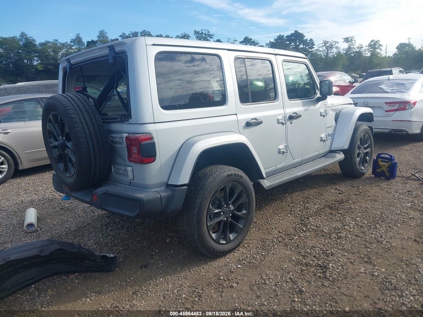 Vin: 1c4rjxp68rw186534, lot: 46463703, jeep wrangler 4xe sahara 4xe 20244