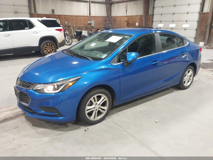 2017 Chevrolet Cruze, Обычный износ, IAAI, VIN 3G1BE5SM9HS572978 — фото 2