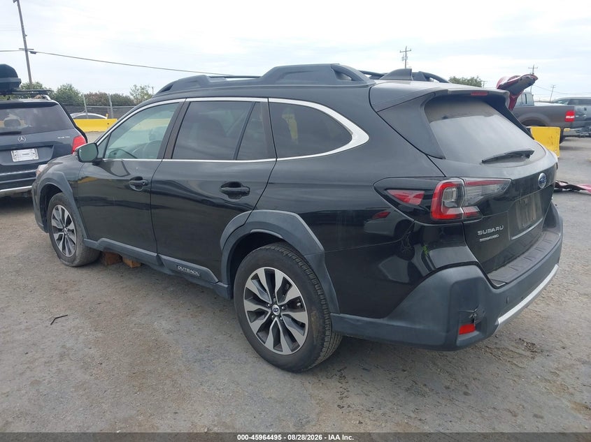 Vin: 4s4btanc6p3112931, lot: 46463714, subaru outback limited 20233