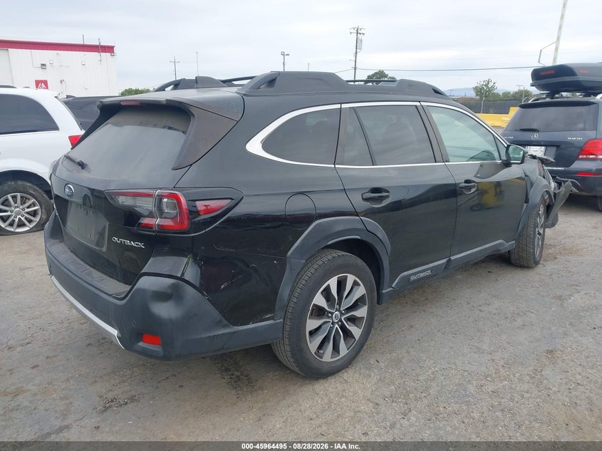 Vin: 4s4btanc6p3112931, lot: 46463714, subaru outback limited 20234