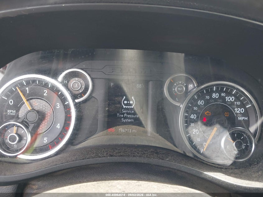 RAM 2500 2019 VIN 3C6UR5CL6KG616348