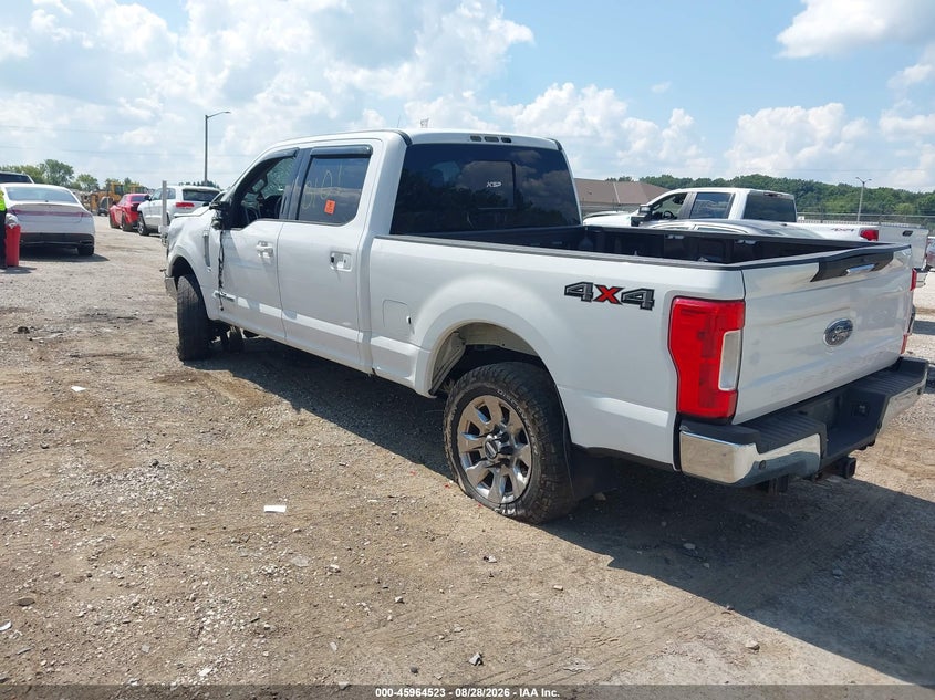 Vin: 1ft7w2bt9jec00587, lot: 46463742, ford f-250 lariat 20183