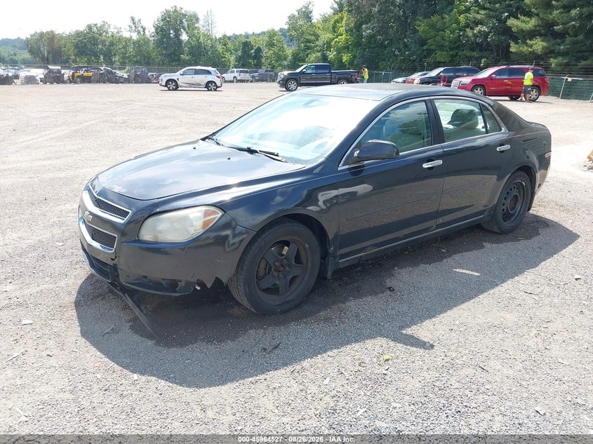 2012 Chevrolet Malibu, Front & Rear, IAAI, VIN 1G1ZD5E00CF180866 — photo 2
