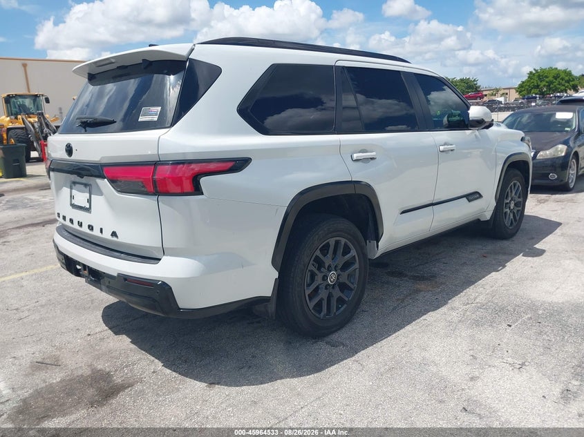 Vin: 7svaaaba8rx038695, lot: 46463752, toyota sequoia platinum 20244