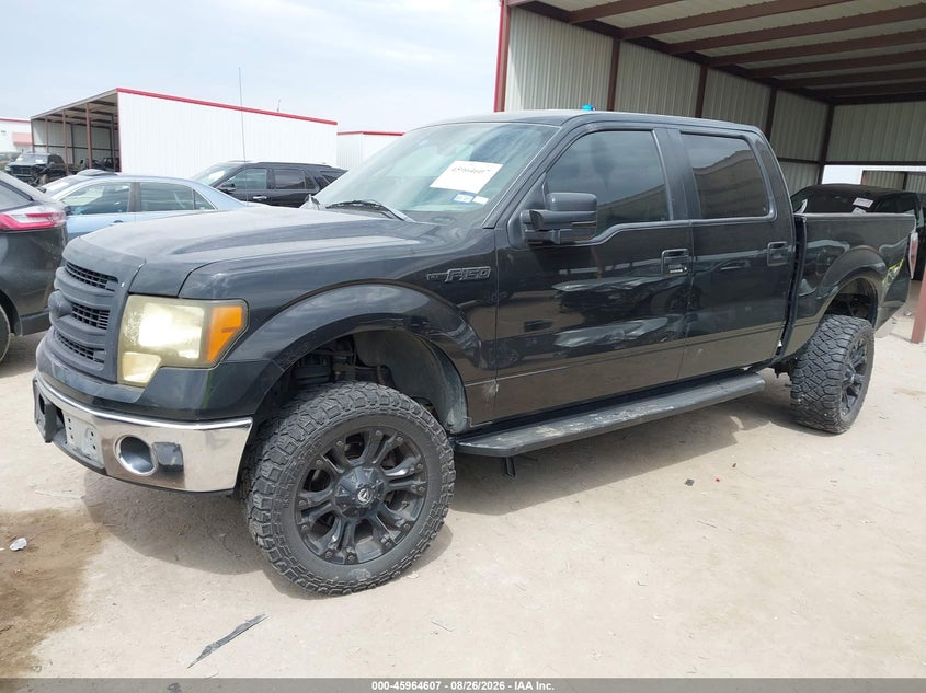 2013 Ford F-150, Удар сзади, IAAI, VIN 1FTEW1CM2DKF06688 — фото 2
