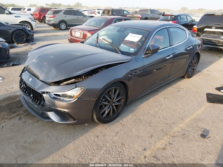 Vin: zam57ysm4px417232, lot: 46463837, maserati ghibli modena 20232