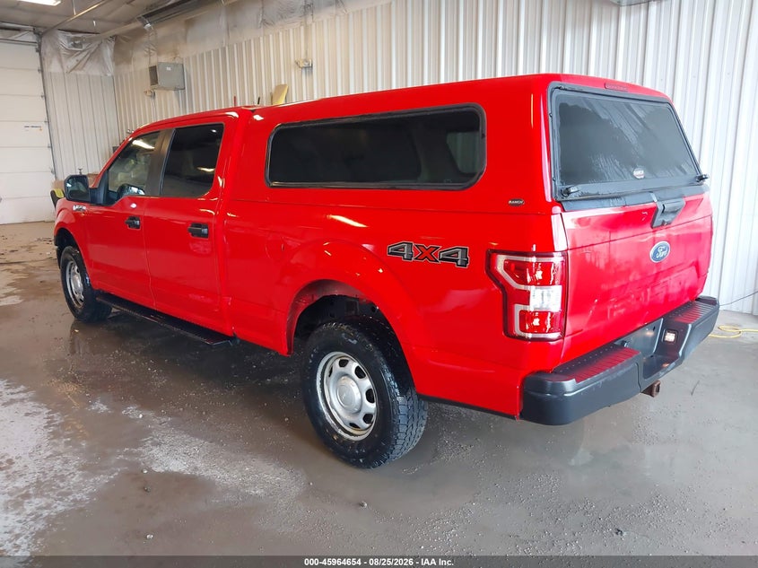 Vin: 1ftfw1e50jkf63588, lot: 46463873, ford f-150 xl 20183