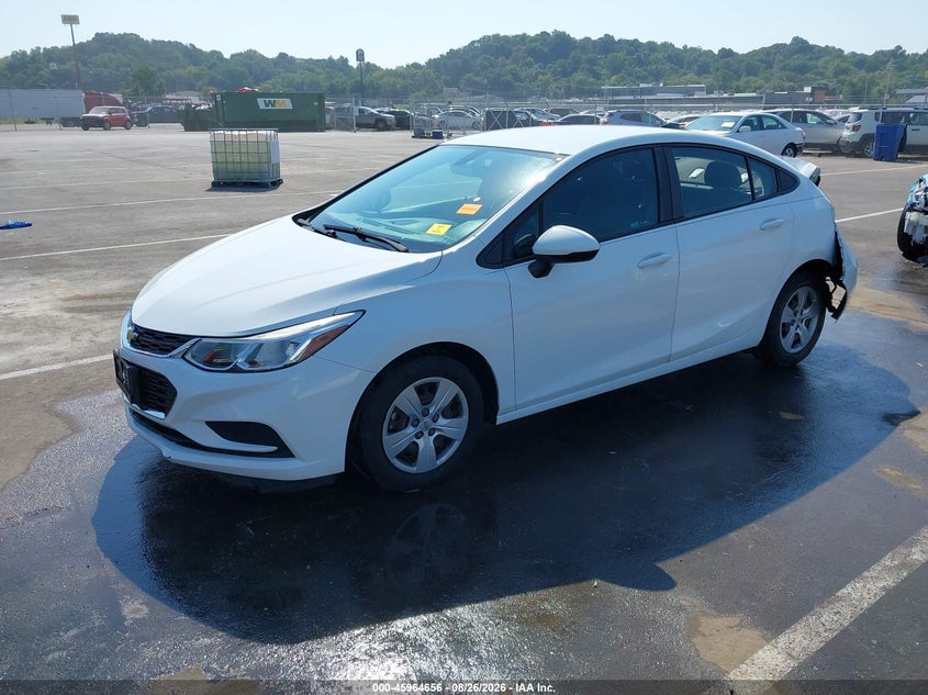 2018 Chevrolet Cruze, Удар сзади, IAAI, VIN 1G1BC5SM9J7126338 — фото 2