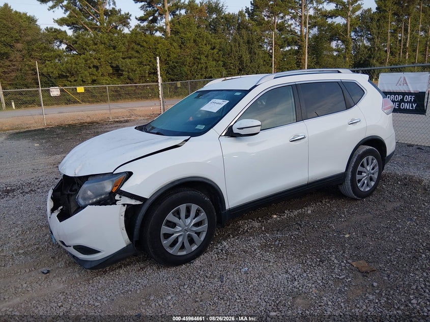 2016 Nissan Rogue, Обычный износ, IAAI, VIN KNMAT2MT1GP652977 — фото 2