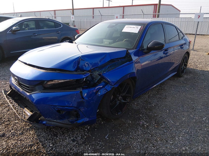2024 Honda Civic, Left Front, IAAI, VIN 2HGFE2F57RH547867 — photo 2