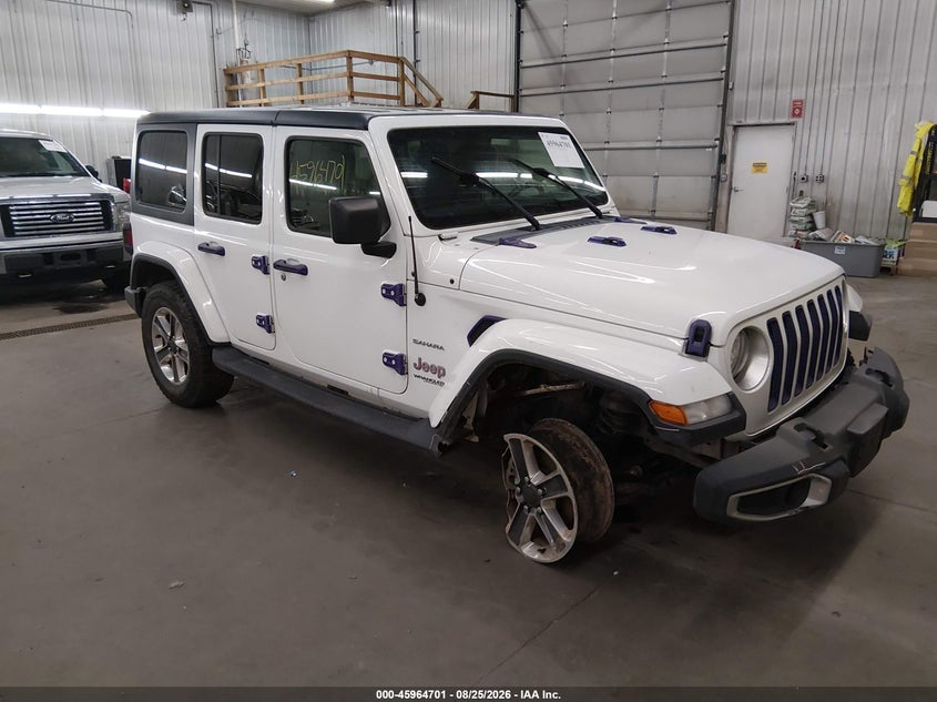 Vin: 1c4hjxeg6jw135707, lot: 46463920, jeep wrangler unlimited sahara 4x4 2018 img_1