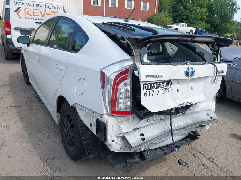 2014 TOYOTA PRIUS auction photo 6