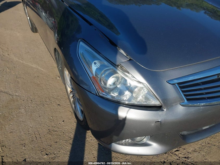 2013 INFINITI G37X auction photo 6