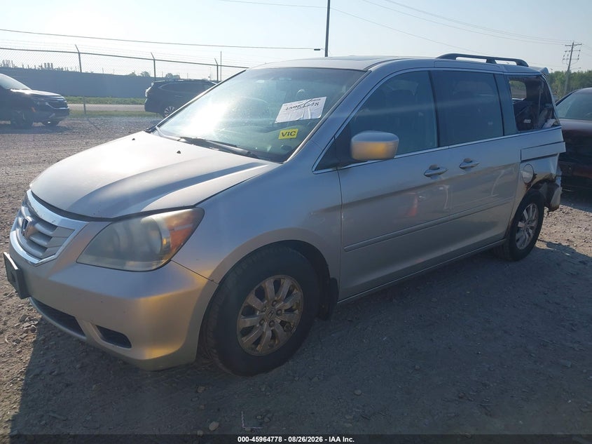 2008 Honda Odyssey, Удар сзади, IAAI, VIN 5FNRL38638B408479 — фото 2