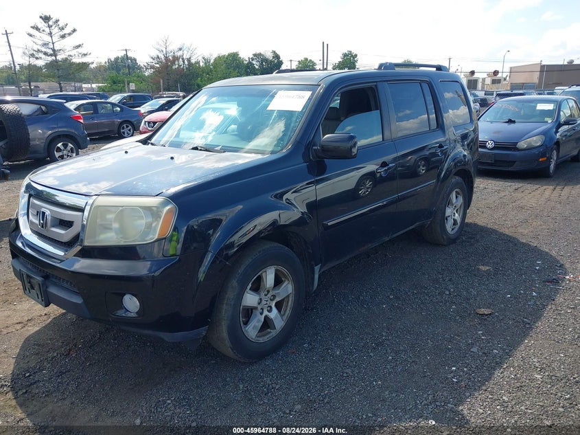 Vin: 5fnyf4h57ab013338, lot: 46464007, honda pilot ex-l 20102