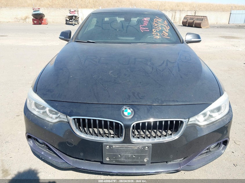 BMW 435I 2014 VIN WBA3T3C57EP737169