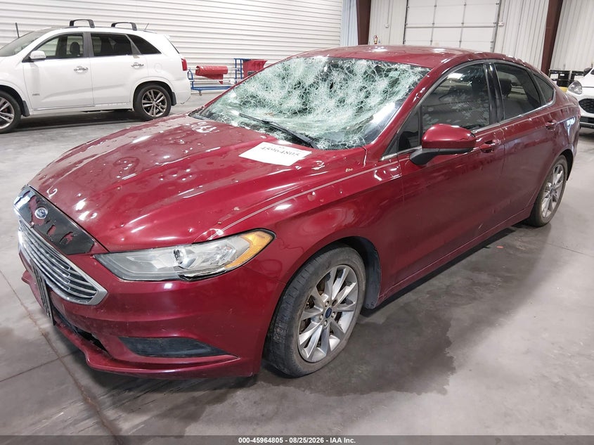 2017 Ford Fusion, По кругу, IAAI, VIN 3FA6P0HD9HR322201 — фото 2