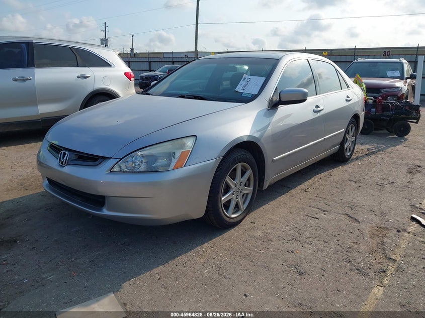 2003 Honda Accord, Front End, IAAI, VIN 1HGCM66583A044450 — photo 2