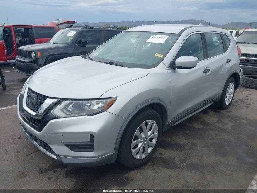 2018 Nissan Rogue, Левый зад, IAAI, VIN KNMAT2MT6JP540683 — фото 2
