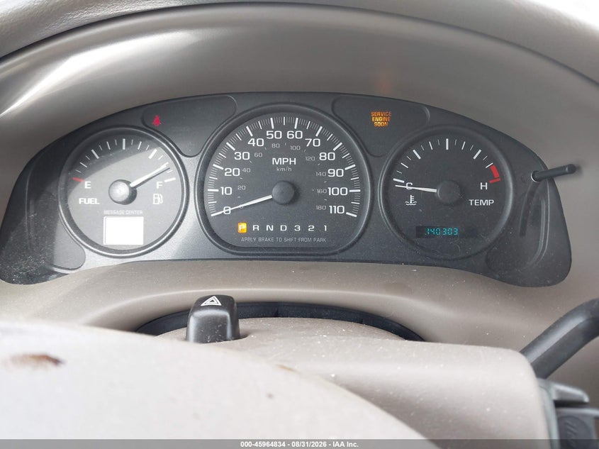 2003 OLDSMOBILE SILHOUETTE auction photo 7