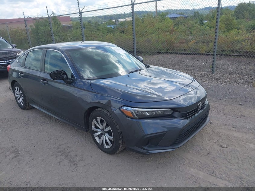Vin: 2hgfe2f22ph571643, lot: 46464072, honda civic lx 2023 img_1