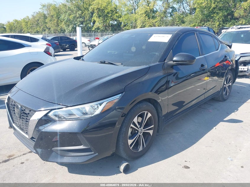2021 NISSAN SENTRA auction photo 2