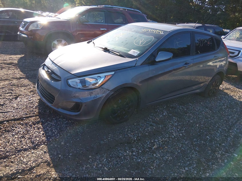 2016 Hyundai Accent, Правый бок, IAAI, VIN KMHCT5AE0GU266550 — фото 2