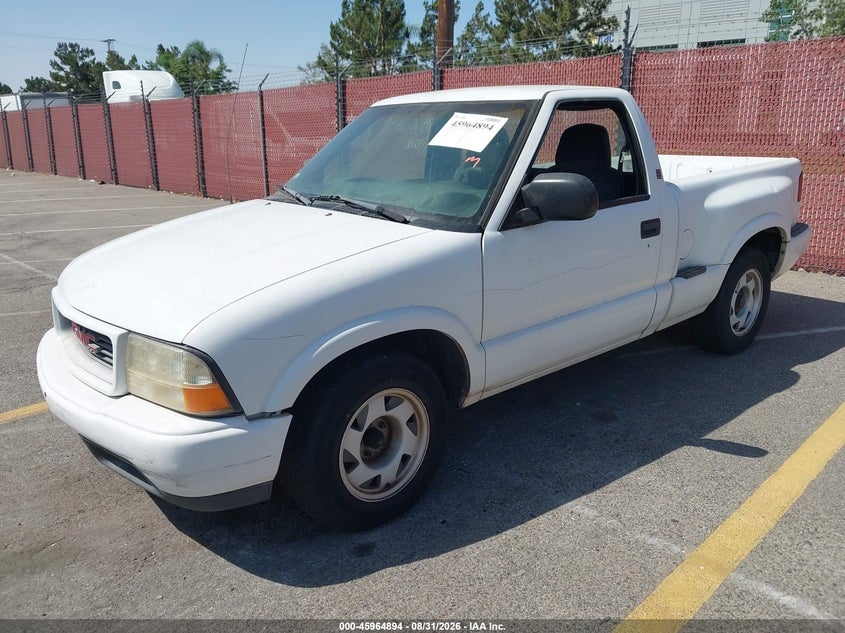 2000 GMC Sonoma, Обычный износ, IAAI, VIN 1GTCS1449Y8110889 — фото 2