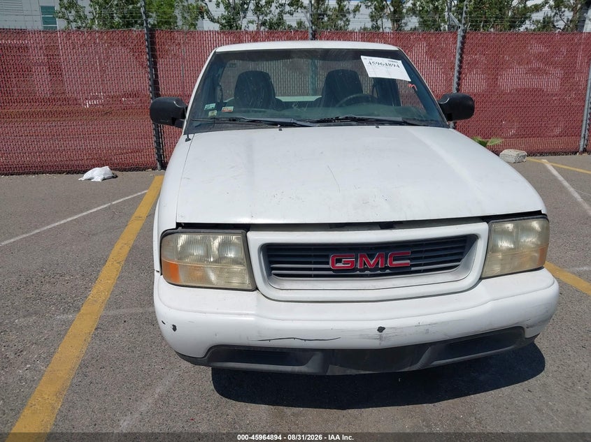 GMC SONOMA 2000 VIN 1GTCS1449Y8110889