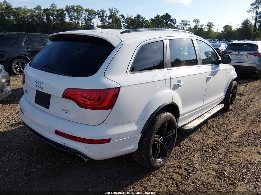 Vin: wa1dgafe1ed007801, lot: 46464153, audi q7 3.0t s line prestige 20144