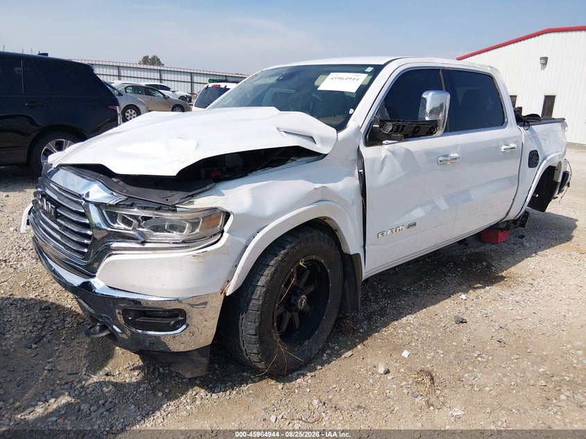 Vin: 1c6srfkt2kn636702, lot: 46464163, ram 1500 longhorn 20192
