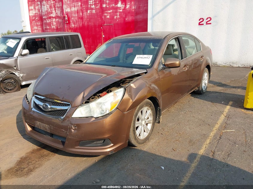 Vin: 4s3bmbc61b3252916, lot: 46464171, subaru legacy 2.5i premium 20112