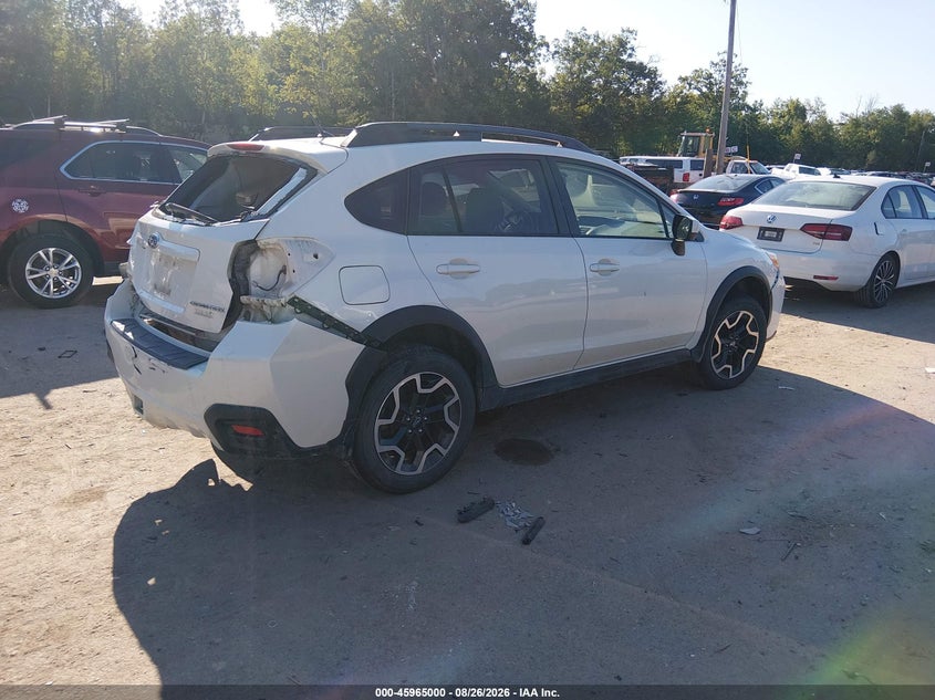 SUBARU CROSSTREK 2016 VIN JF2GPABC8G9205922