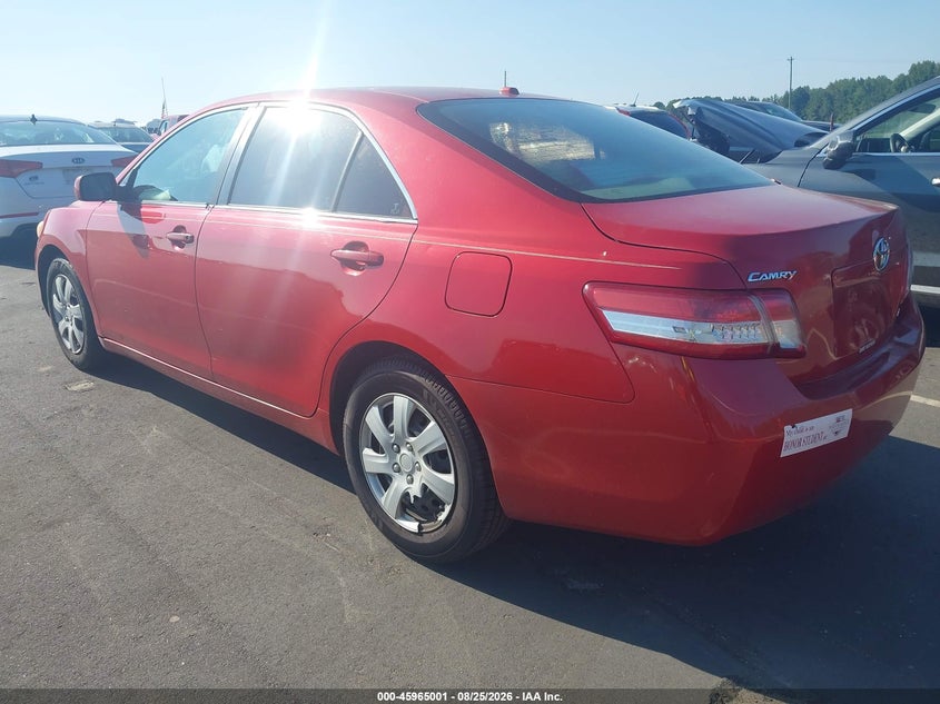 2010 TOYOTA CAMRY auction photo 3
