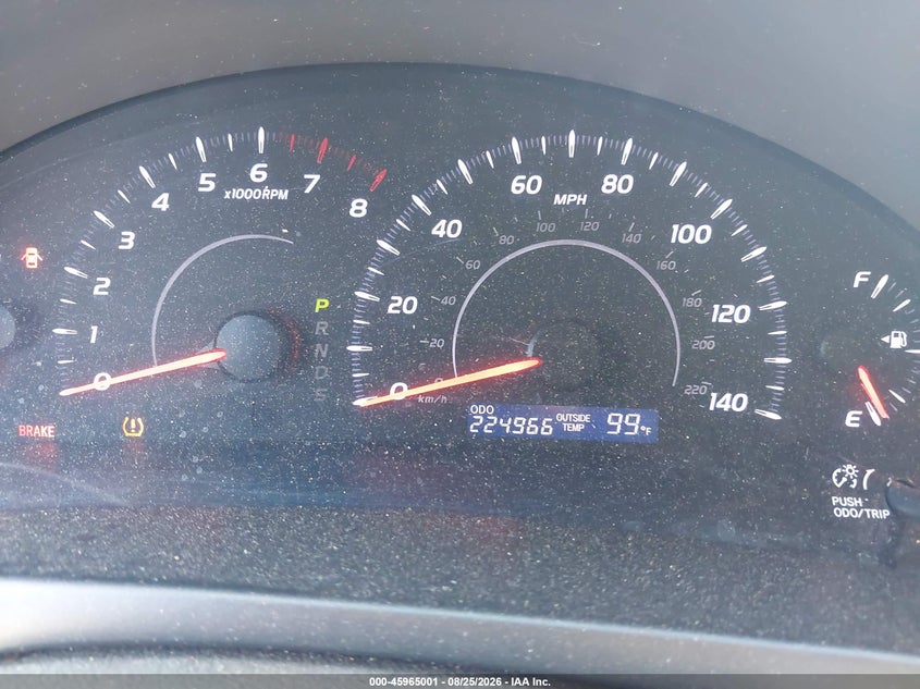 2010 TOYOTA CAMRY auction photo 7