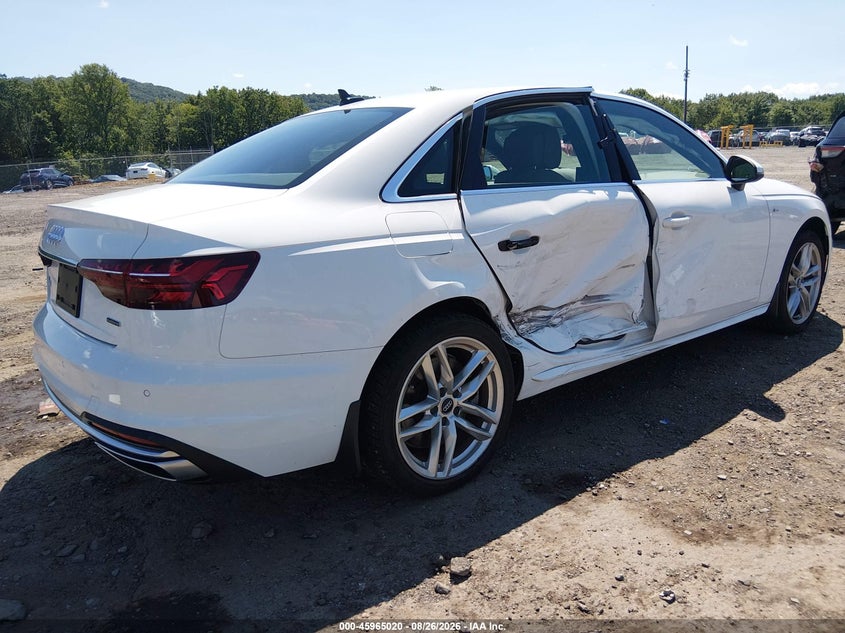 AUDI A4 2021 VIN WAUDAAF44MA018917