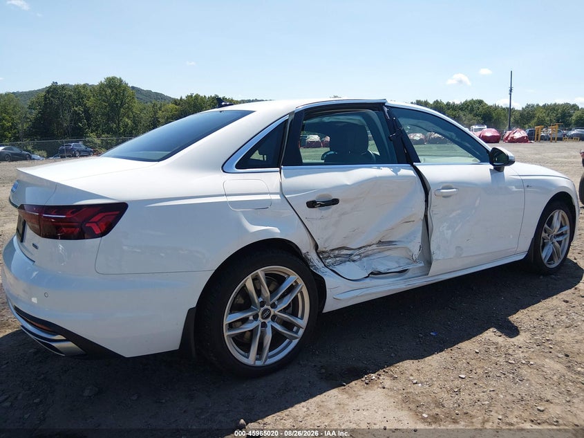 AUDI A4 2021 VIN WAUDAAF44MA018917
