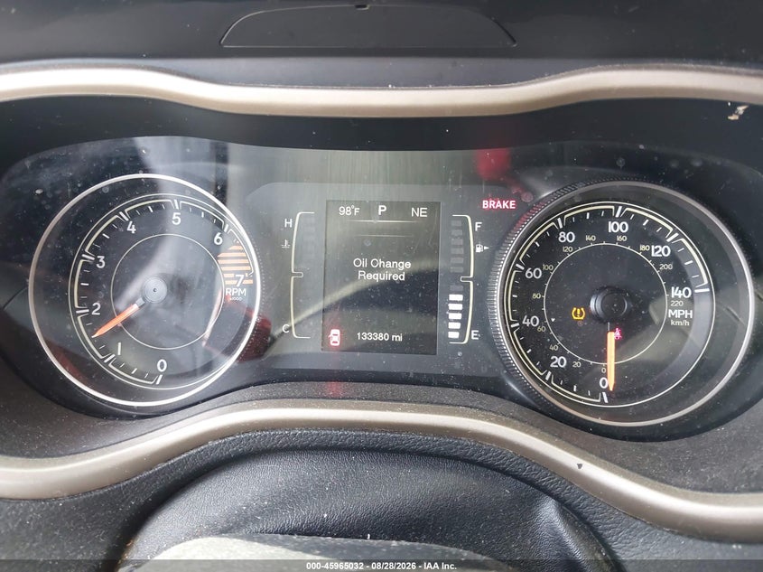 2016 JEEP CHEROKEE auction photo 7