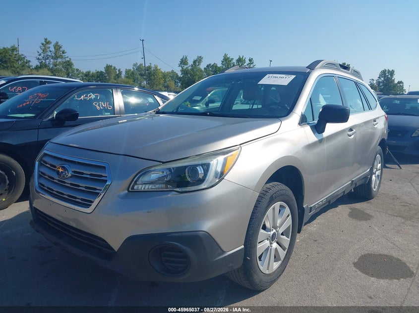 2017 Subaru Outback, Удар сзади, IAAI, VIN 4S4BSAACXH3439097 — фото 2